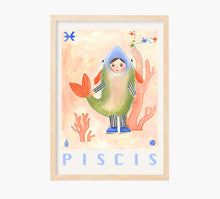 Cargar imagen en el visor de la galería, Horóscopos Piscis Art Print