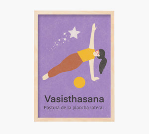 Yoga Vasisthasana Art Print