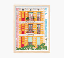 Cargar imagen en el visor de la galería, Fachada Placa del Sol 018 a Art Print