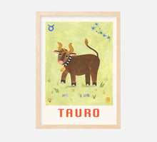 Cargar imagen en el visor de la galería, Horóscopos Tauro Art Print