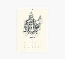Load image into Gallery viewer, CALENDARIO MONOCROMO 2026