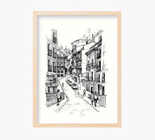 Load image into Gallery viewer, Dorado Madrid Calles de Madrid Art Print