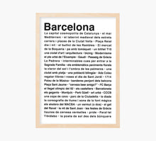 Load image into Gallery viewer, Barcelona Inspira Blanco Art Print