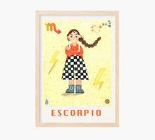 Cargar imagen en el visor de la galería, Horóscopos Escorpio Art Print