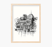 Load image into Gallery viewer, Dorado Madrid Parque del Retiro Art Print