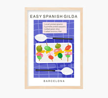 Load image into Gallery viewer, Receta Spanish Gilda Art Print