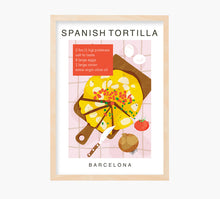 Load image into Gallery viewer, Receta Spanish Tortilla Art Print
