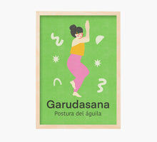 Load image into Gallery viewer, Yoga Garudasana Art Print