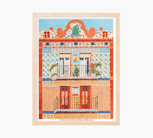 Cargar imagen en el visor de la galería, Fachada Casa Vicente Cortés Art Print