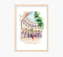 Cargar imagen en el visor de la galería, Sevilla Plaza de Cabildo Art Print