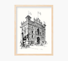 Load image into Gallery viewer, Dorado Madrid Plaza de Torros Art Print