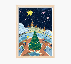 Plaza Catalunya Art Print