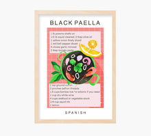 Load image into Gallery viewer, Print Black Paella
