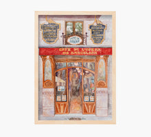 Load image into Gallery viewer, Locales Cafe de L´Opera de Barcelona Art Print