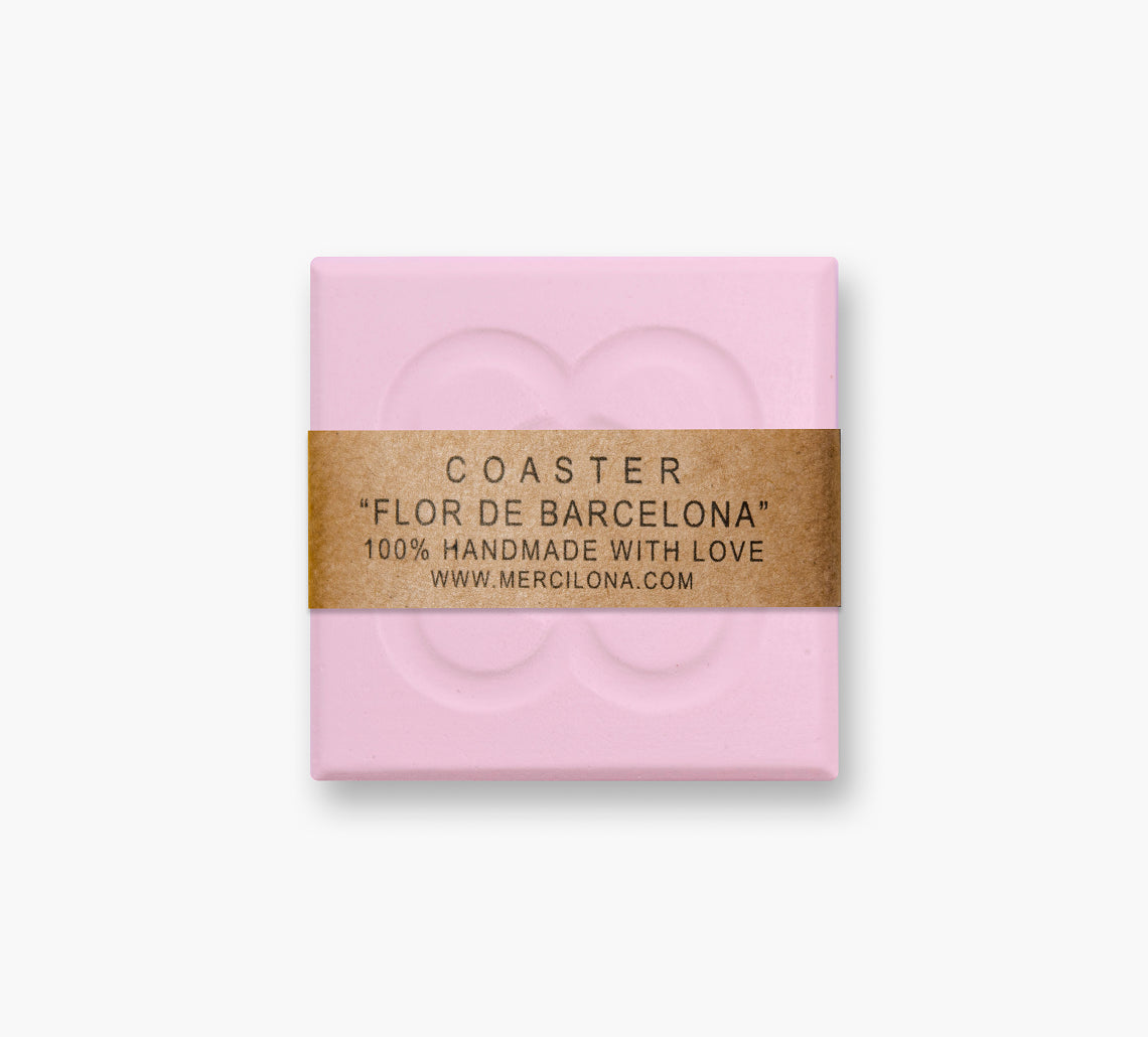 POSAVASO PANOT DE BARCELONA Rosa