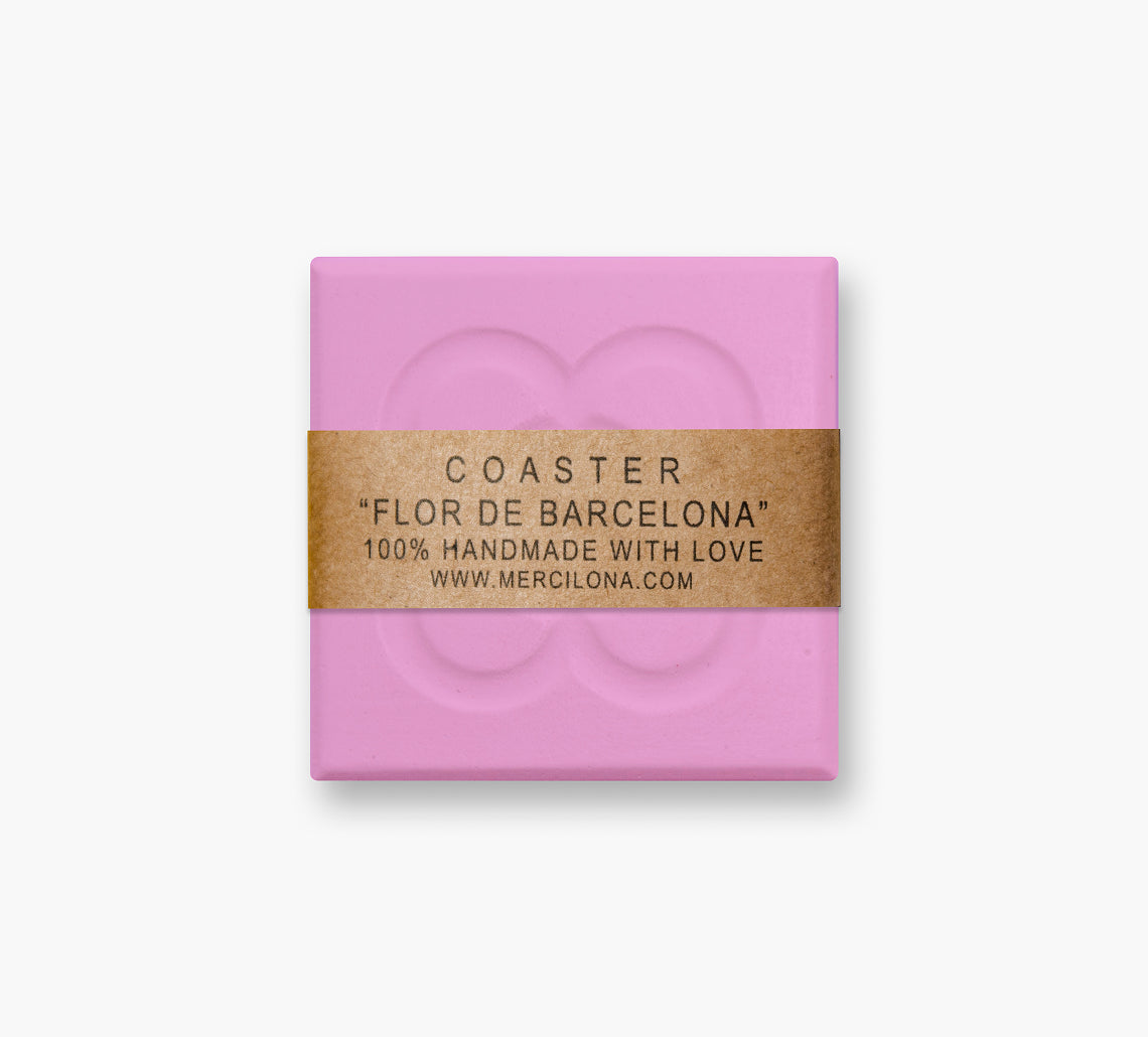 POSAVASO PANOT DE BARCELONA Rosa