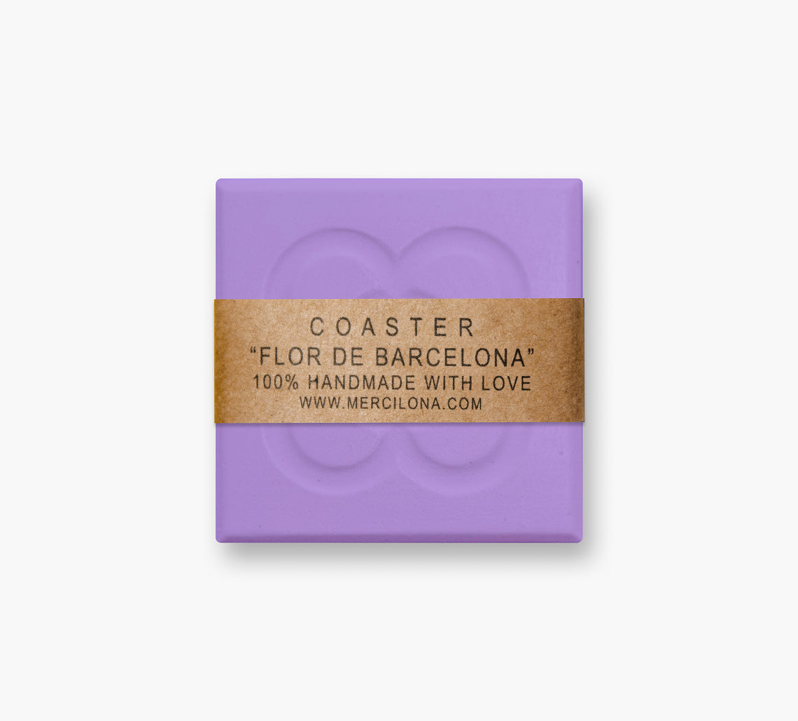 POSAVASO PANOT DE BARCELONA Violeta