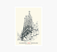 Load image into Gallery viewer, CALENDARIO MONOCROMO 2026