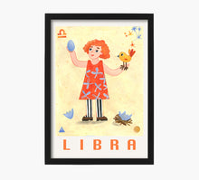 Cargar imagen en el visor de la galería, Horóscopos Libra Art Print
