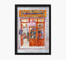 Load image into Gallery viewer, Locales Bar El Xampanyet Art Print
