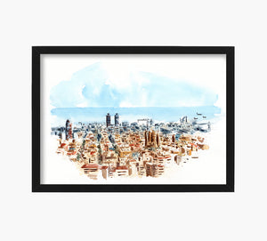 Views From the Bunkers Art Print