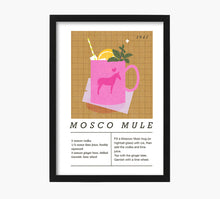 Cargar imagen en el visor de la galería, Cóctel Mosco Mule Art Print