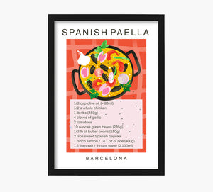 Print Spanish Paella