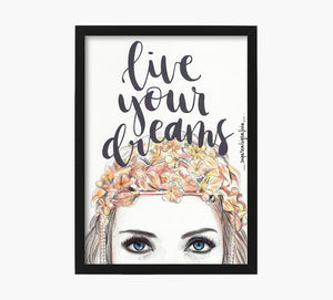 Cuore Dreams Art Print