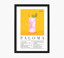Load image into Gallery viewer, Cóctel Paloma Art Print