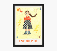 Cargar imagen en el visor de la galería, Horóscopos Escorpio Art Print