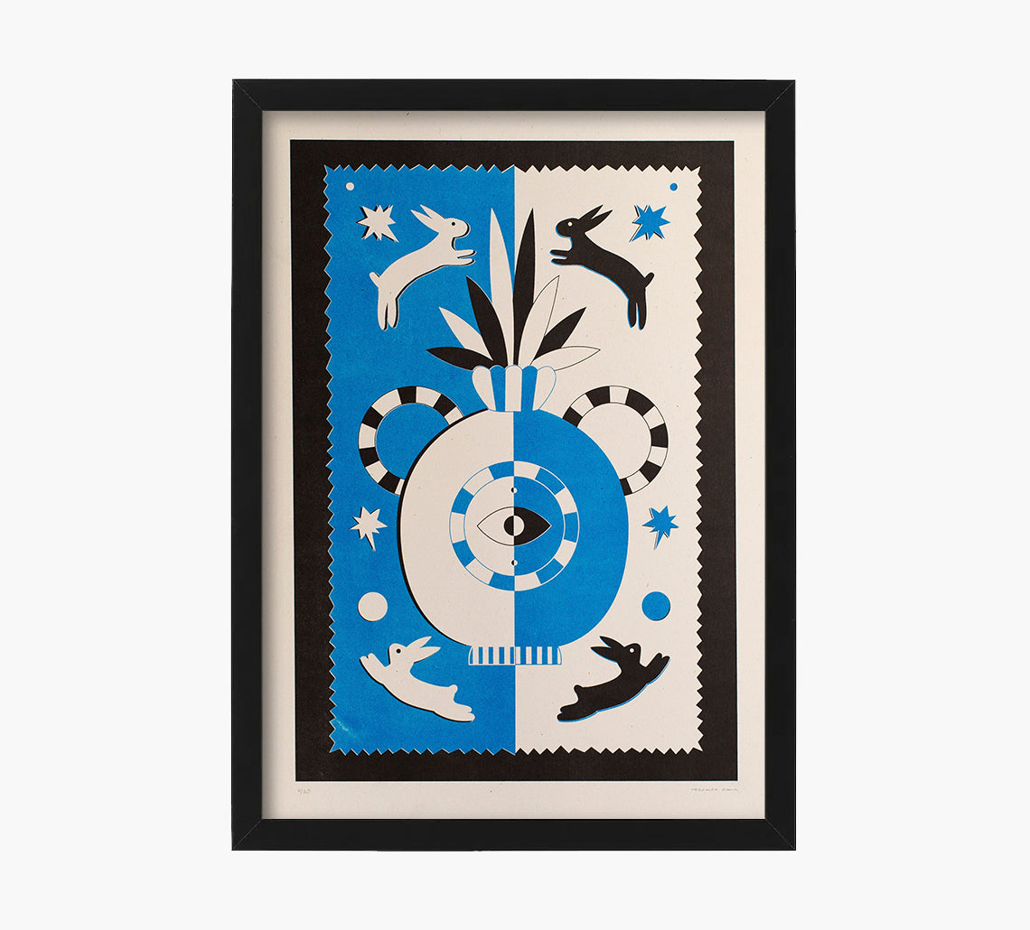 Year of the Rabbit Art Print