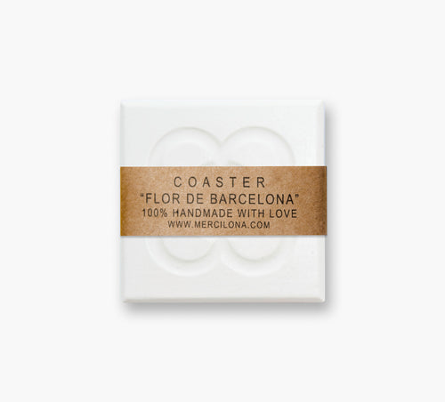 POSAVASO PANOT DE BARCELONA Blanco