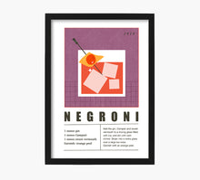 Load image into Gallery viewer, Print Negroni