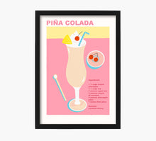Cargar imagen en el visor de la galería, Cóctel Piña Colada Art Print