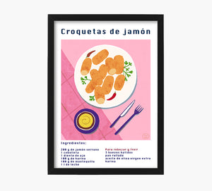 Print Croquetas de Jamon