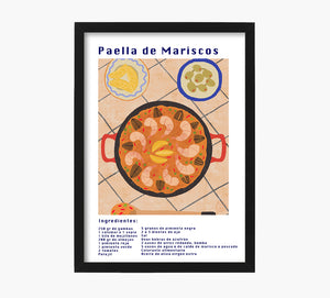 Print Paella de Mariscos