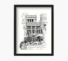 Load image into Gallery viewer, Dorado Madrid Plaza de Cibeles Art Print