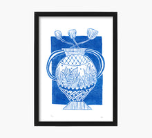 Cargar imagen en el visor de la galería, Blue Tulips Art Print