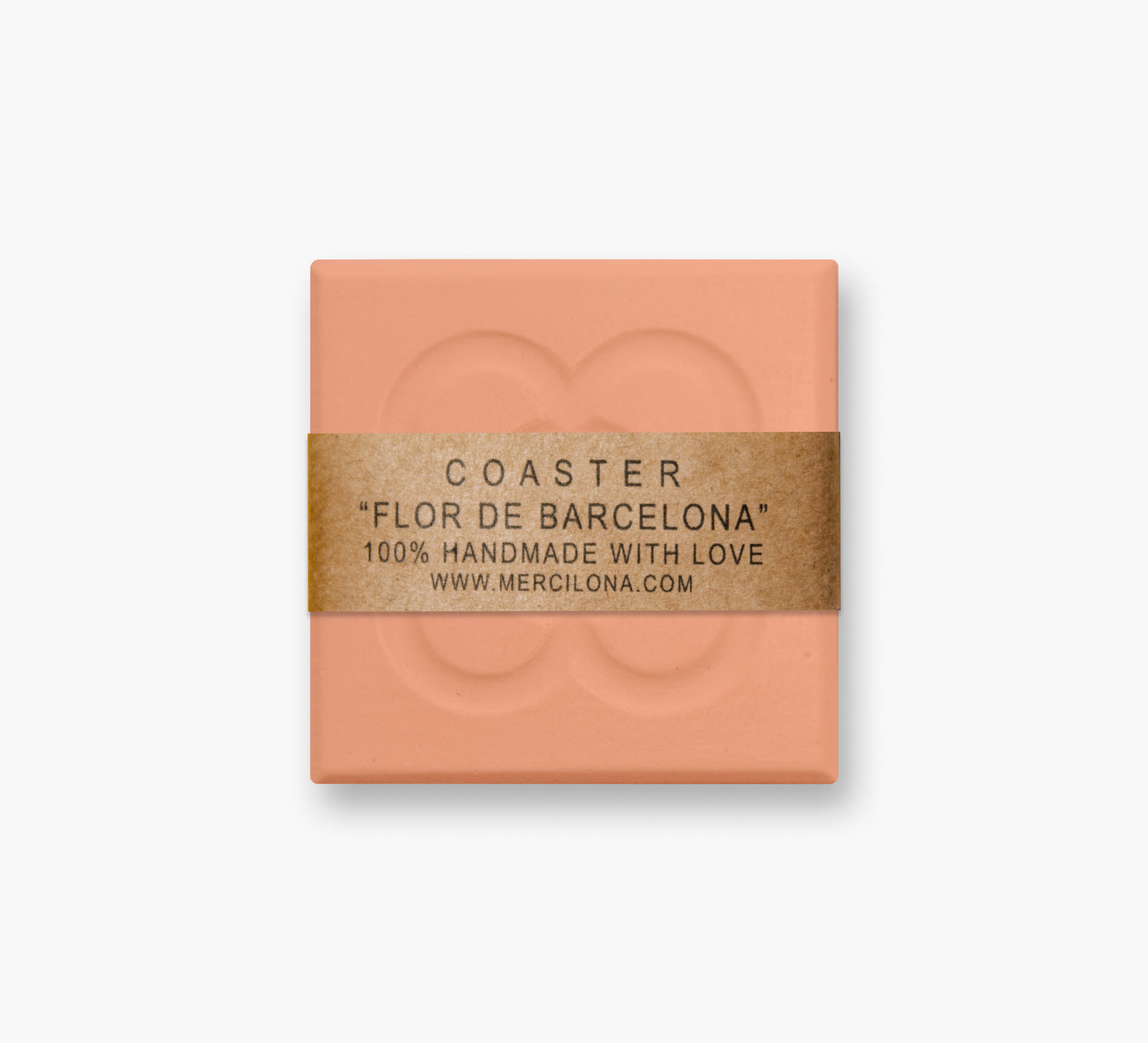 POSAVASO PANOT DE BARCELONA Naranja