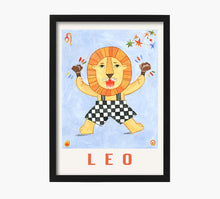 Cargar imagen en el visor de la galería, Horóscopos Leo Art Print