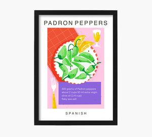 Print Padron Peppers