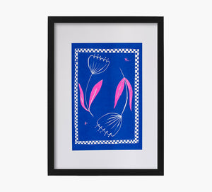 Dancing Flowers Art Print