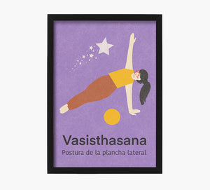 Yoga Vasisthasana Art Print