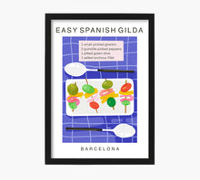 Load image into Gallery viewer, Receta Spanish Gilda Art Print