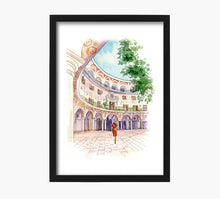 Cargar imagen en el visor de la galería, Sevilla Plaza de Cabildo Art Print