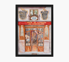 Load image into Gallery viewer, Locales Cafe de L´Opera de Barcelona Art Print
