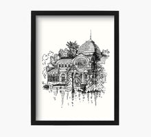 Load image into Gallery viewer, Dorado Madrid Parque del Retiro Art Print