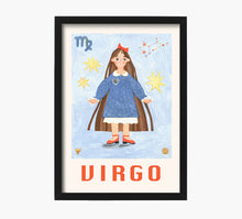 Cargar imagen en el visor de la galería, Horóscopos Virgo Art Print