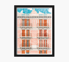 Load image into Gallery viewer, Fachada Arago 201 b1 Art Print
