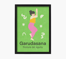 Load image into Gallery viewer, Yoga Garudasana Art Print